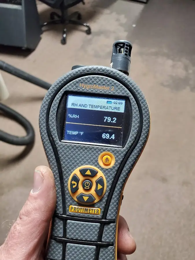 Moisture meter humidity assessment for Mold Remediation & Removal in Steamboat Springs